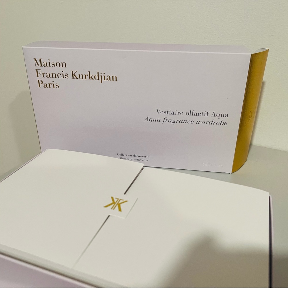 Maison Francis Kurkdjian Aqua fragrance wardrobe